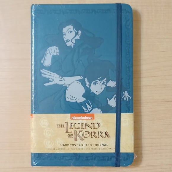 The Legend of Korra Hardcover Journal Diary Notebook Memos Book - Picture 1 of 12